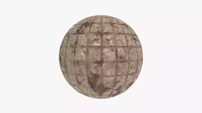 Floor Tile 002 PBR 4K - V7 - Sandy Gravel Old