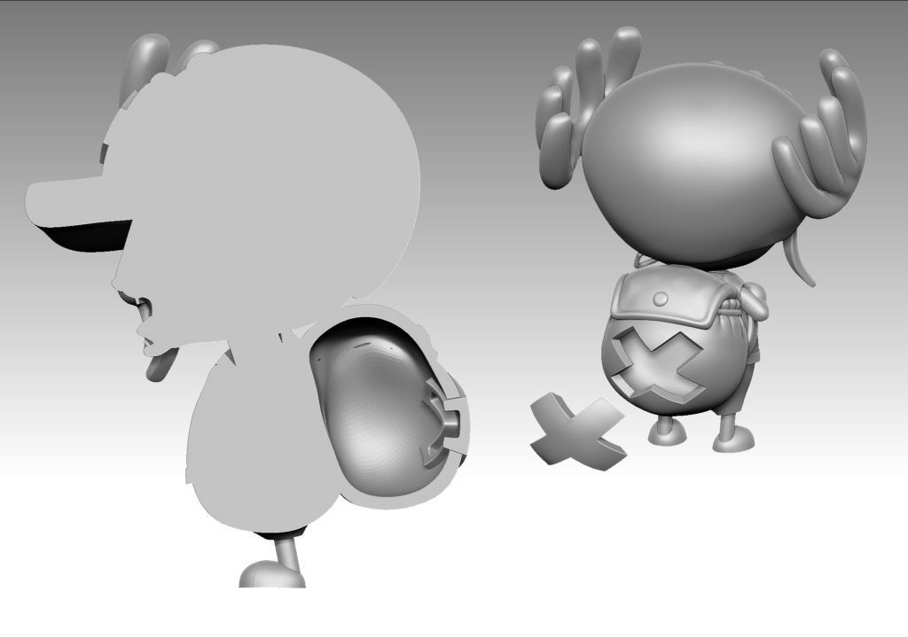 Tony Tony Chopper 3D print model_2