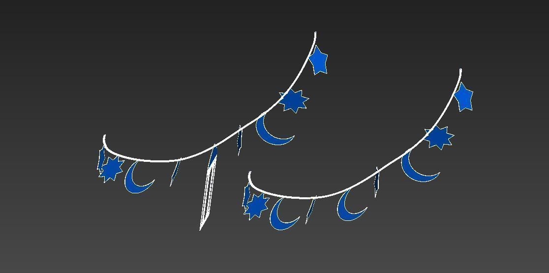 Ramadan Decoration 3D model_7
