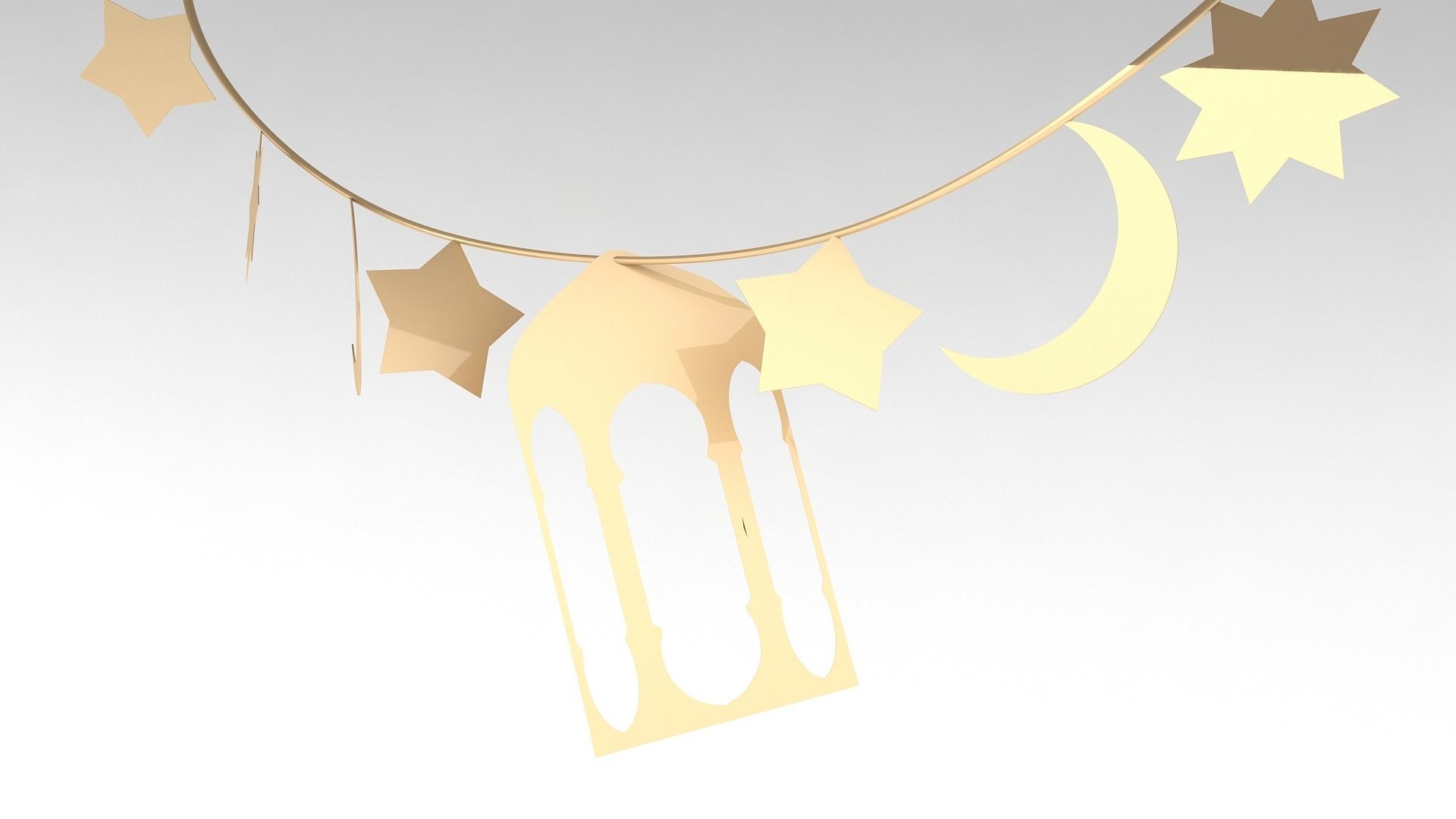 Ramadan Decoration 3D model_5