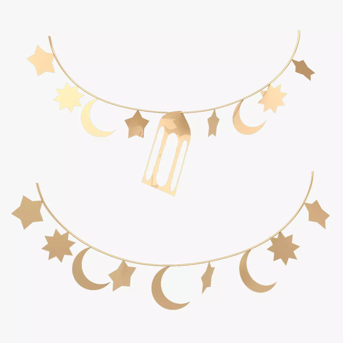 Ramadan Decoration 3D model_0