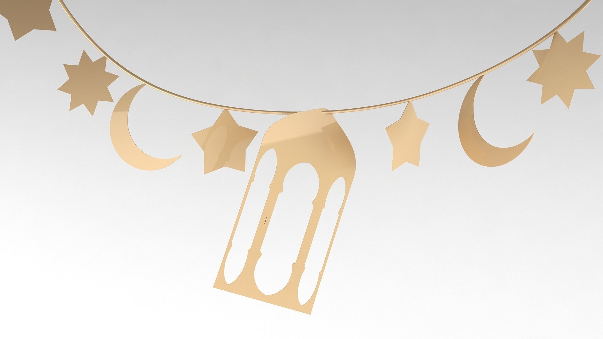 Ramadan Decoration 3D model_2