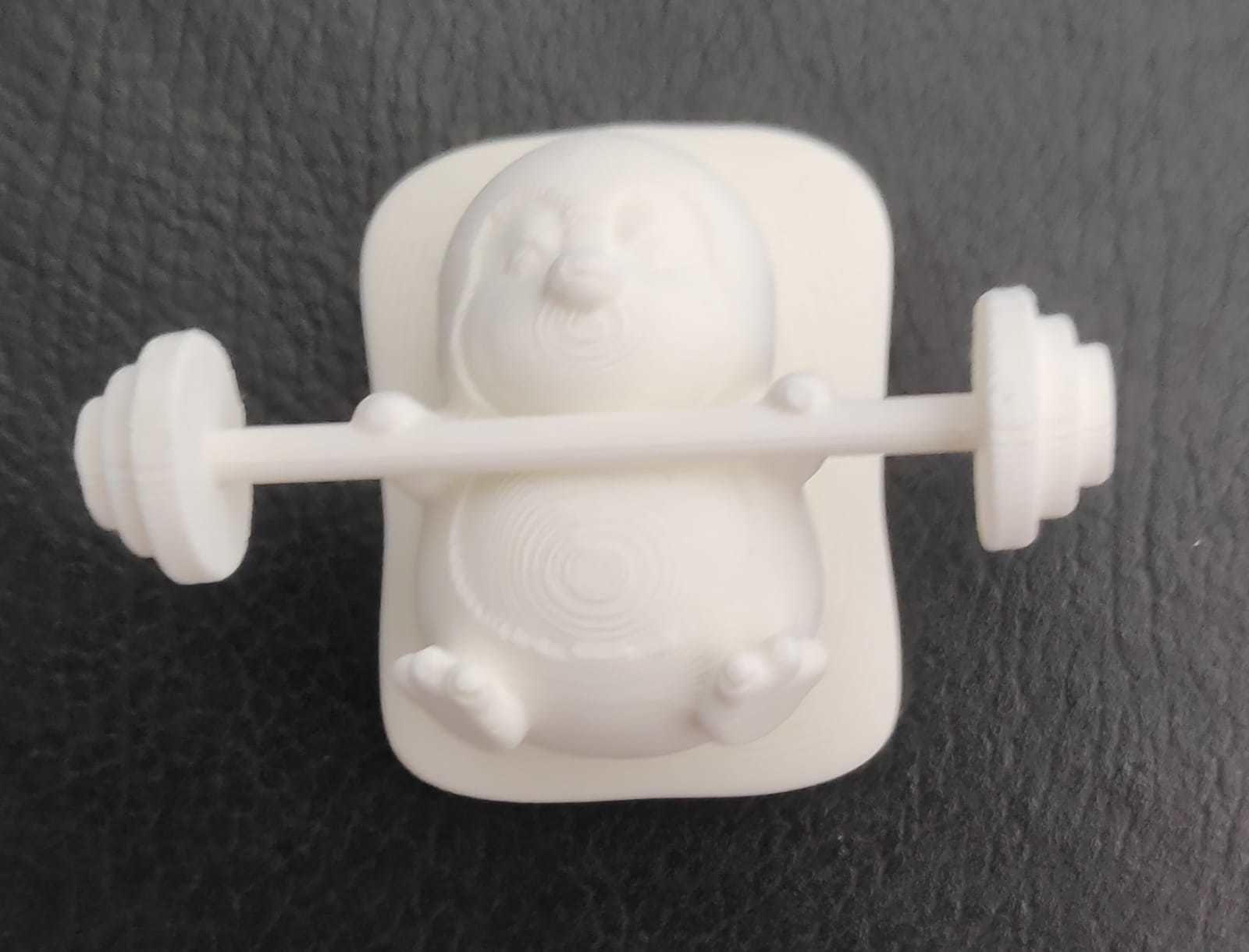 WeightLifting Penguin 3D print model_7
