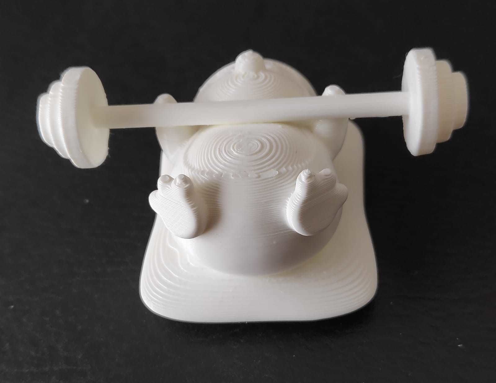 WeightLifting Penguin 3D print model_6