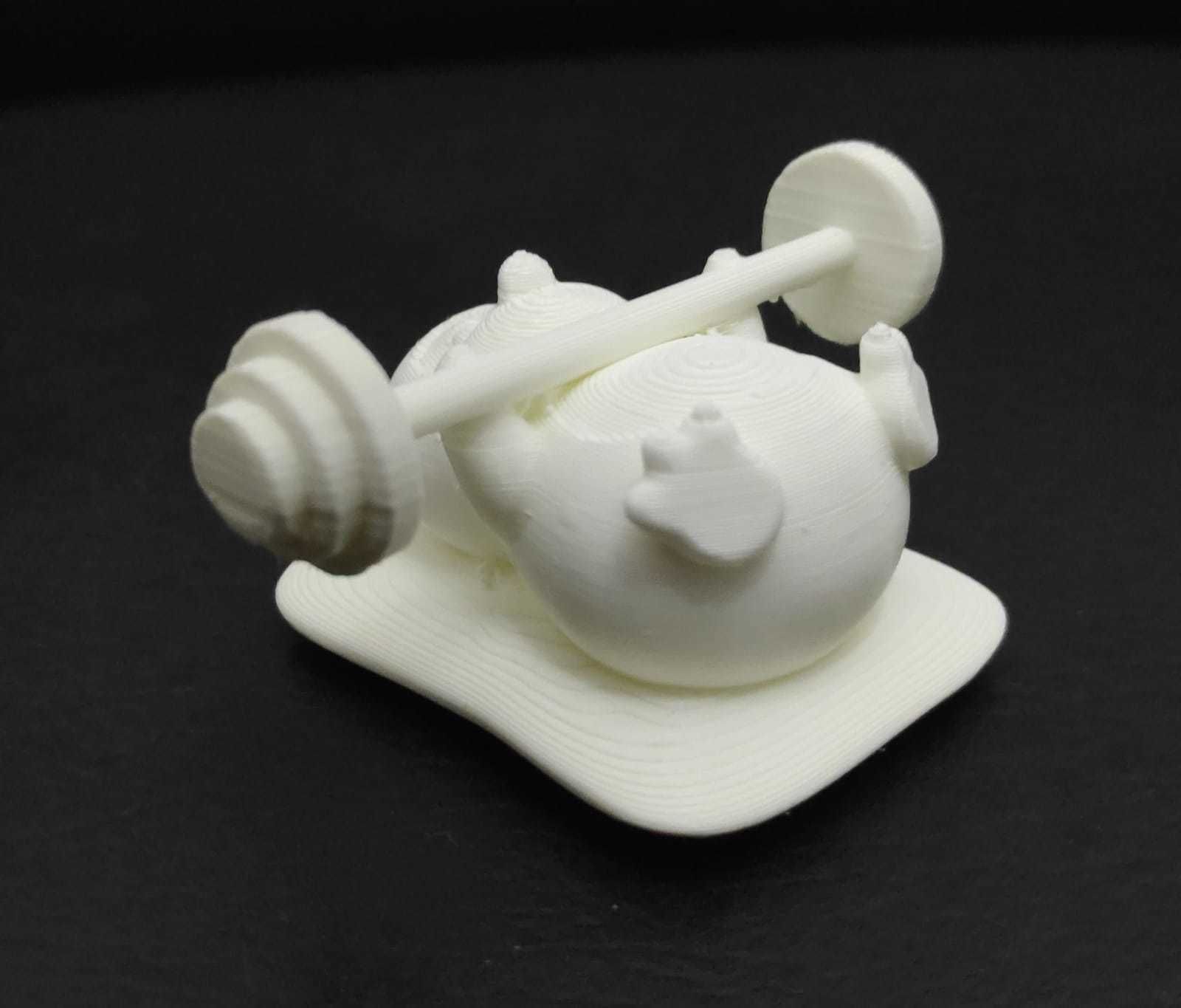 WeightLifting Penguin 3D print model_8