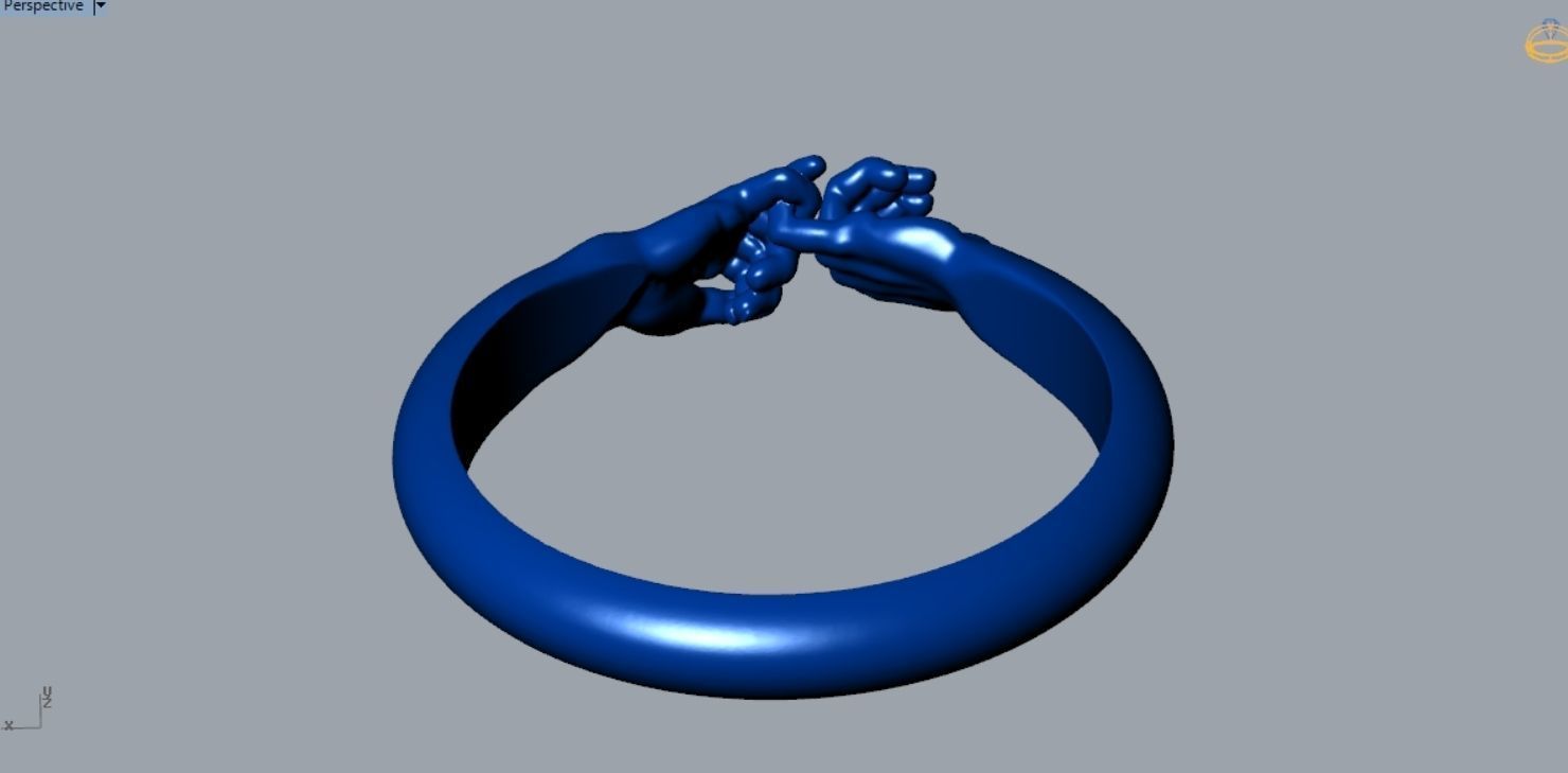 Promise Ring R 142 3D print model_7
