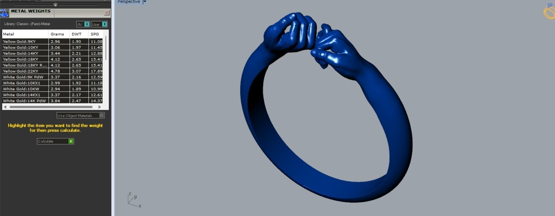 Promise Ring R 142 3D print model_4