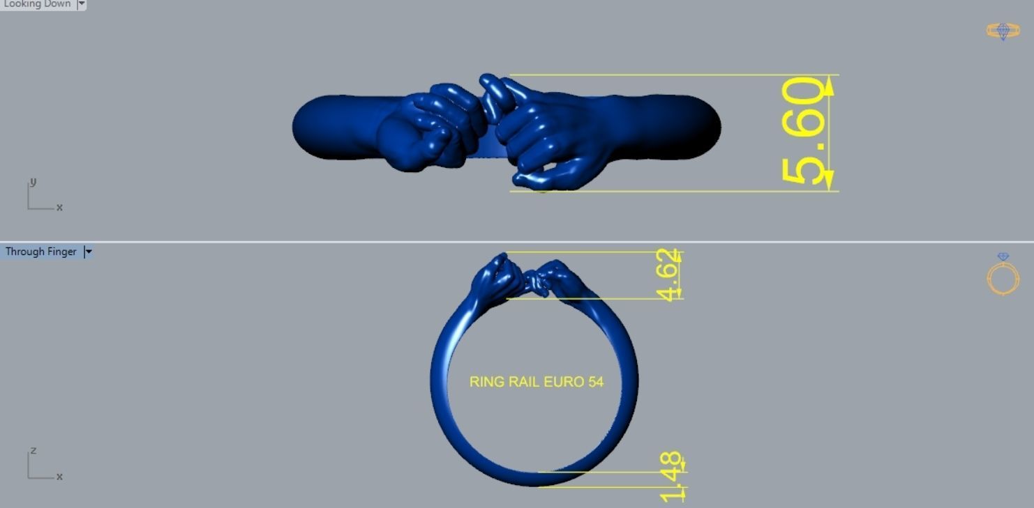 Promise Ring R 142 3D print model_3