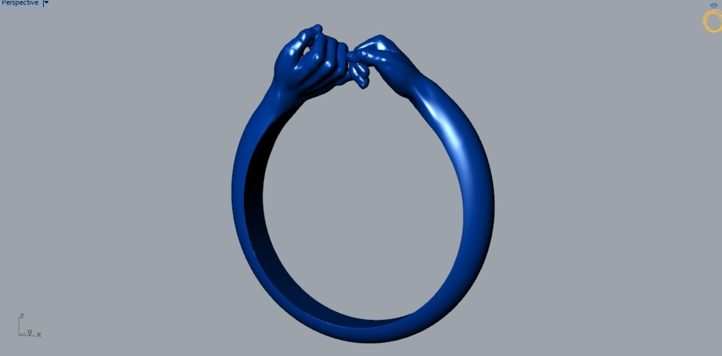 Promise Ring R 142 3D print model_6
