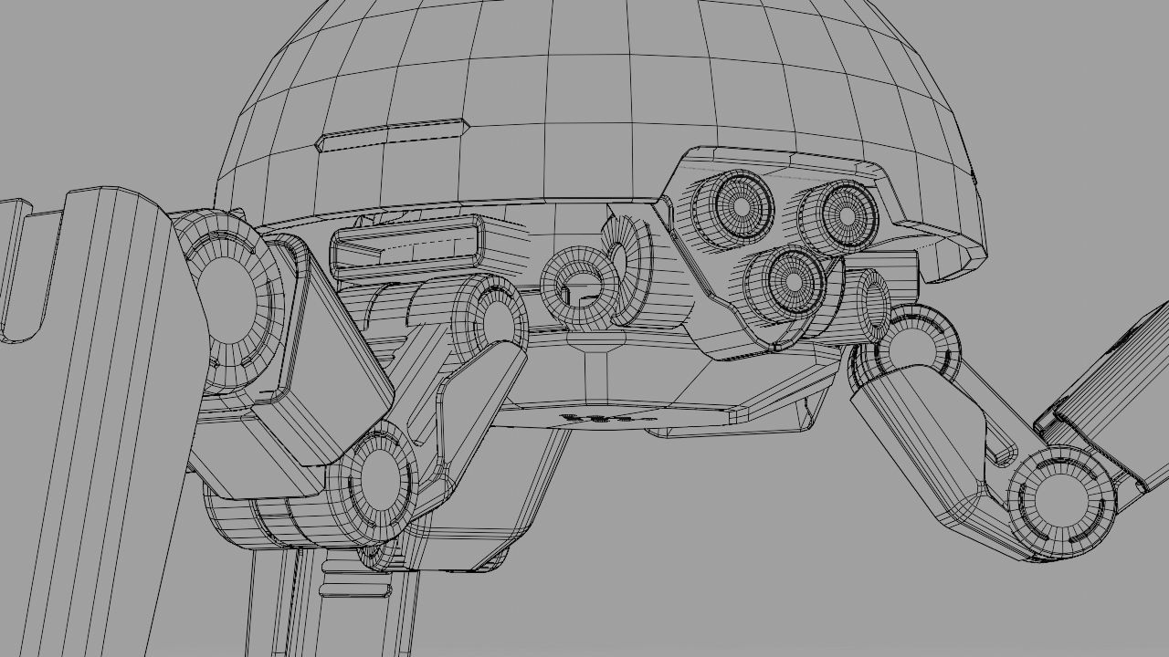 APPLE CONCEPT UTILITY BOT rigged 3D model_42