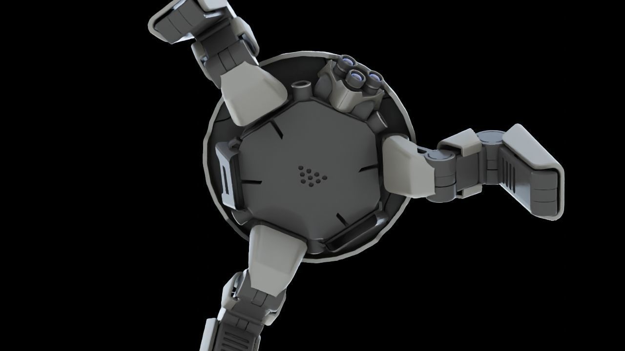 APPLE CONCEPT UTILITY BOT rigged 3D model_31
