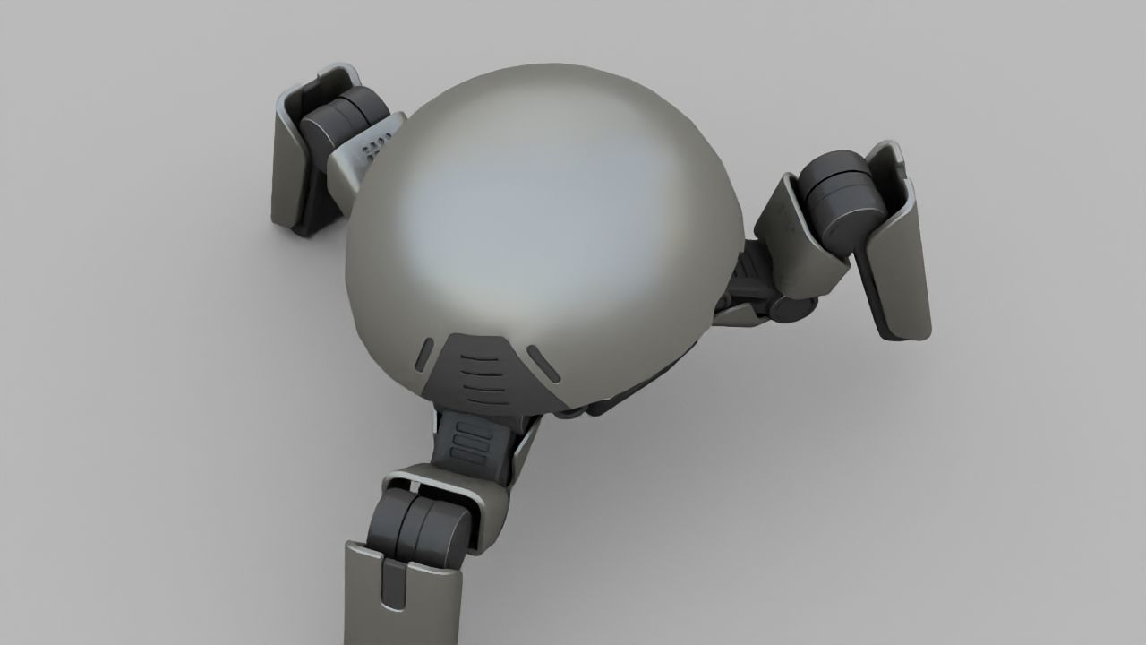 APPLE CONCEPT UTILITY BOT rigged 3D model_26