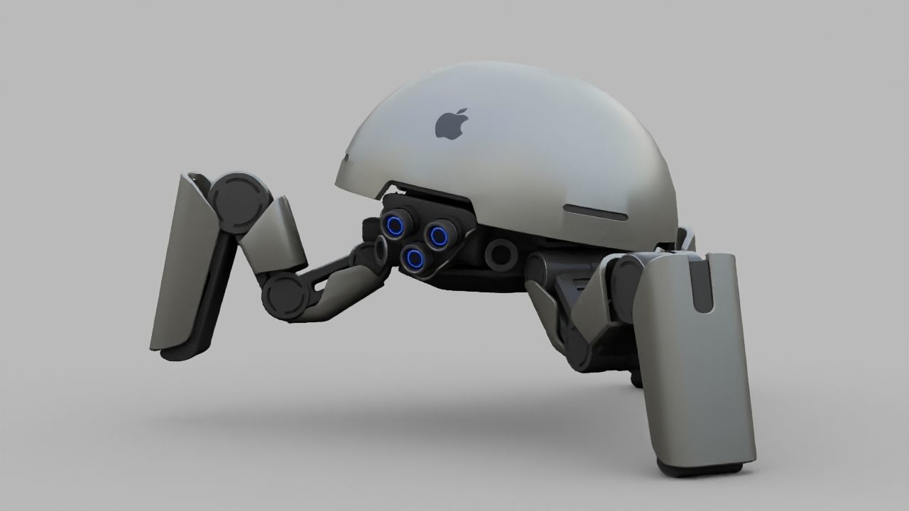 APPLE CONCEPT UTILITY BOT rigged 3D model_18