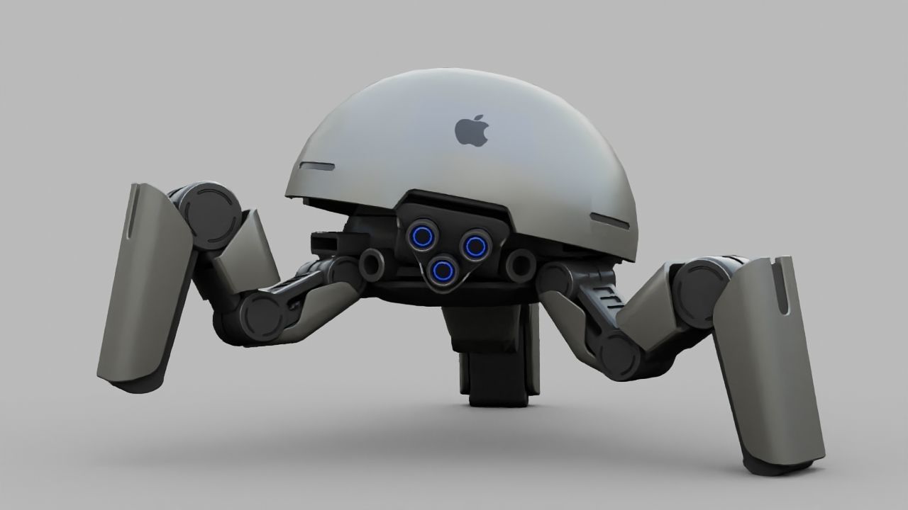 APPLE CONCEPT UTILITY BOT rigged 3D model_19