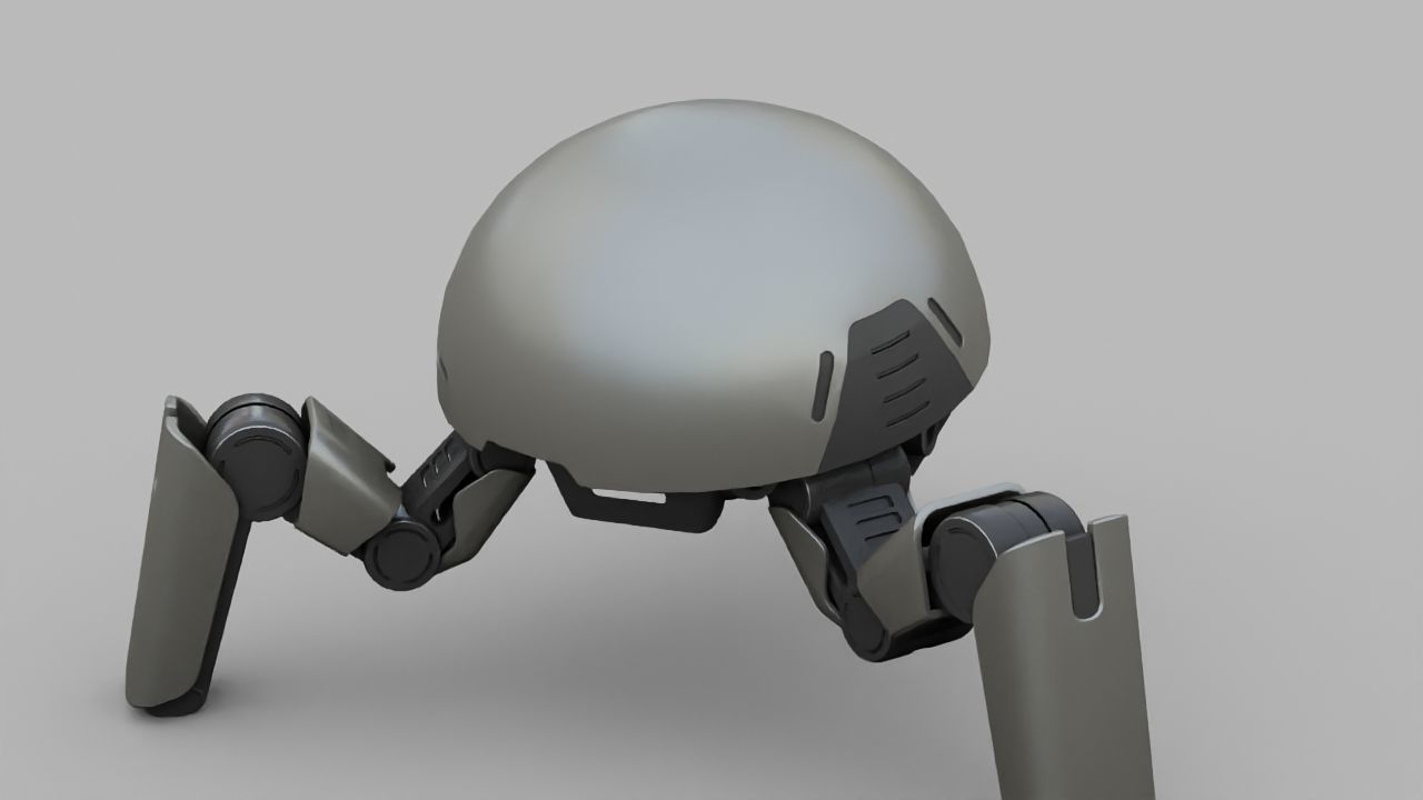 APPLE CONCEPT UTILITY BOT rigged 3D model_14