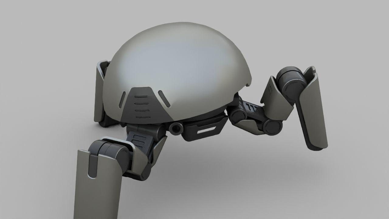 APPLE CONCEPT UTILITY BOT rigged 3D model_11
