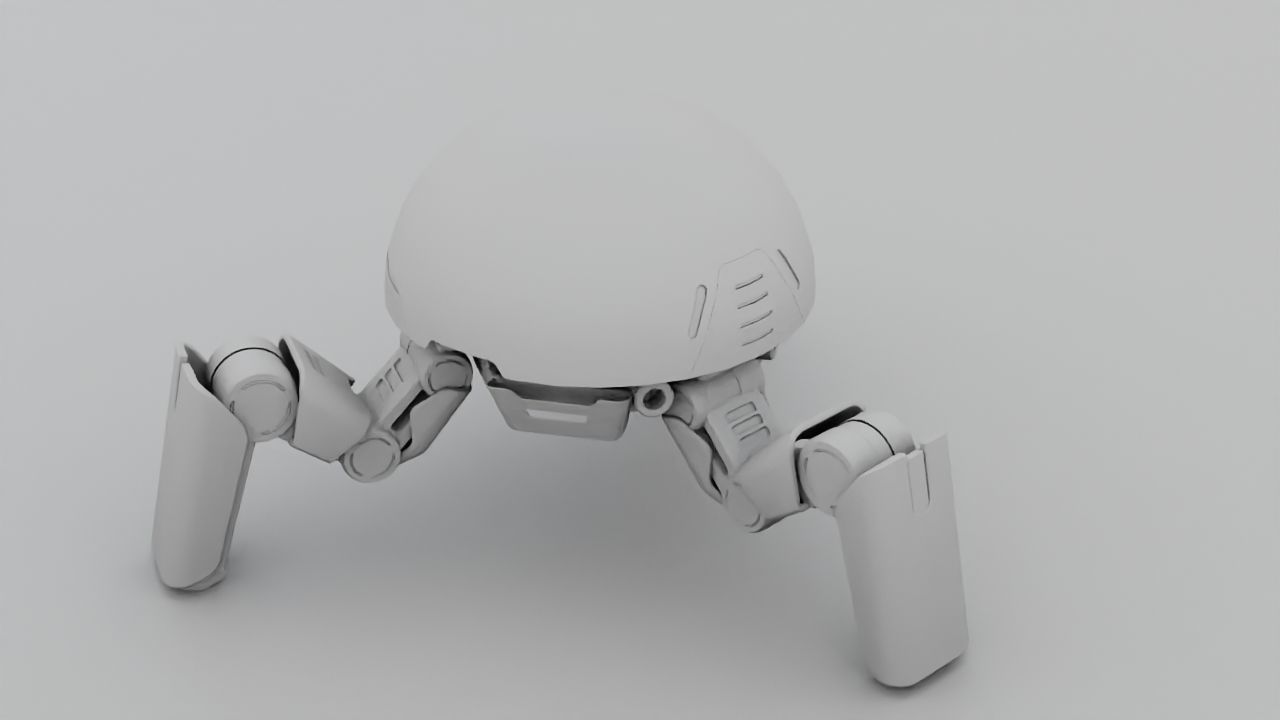 APPLE CONCEPT UTILITY BOT rigged 3D model_35