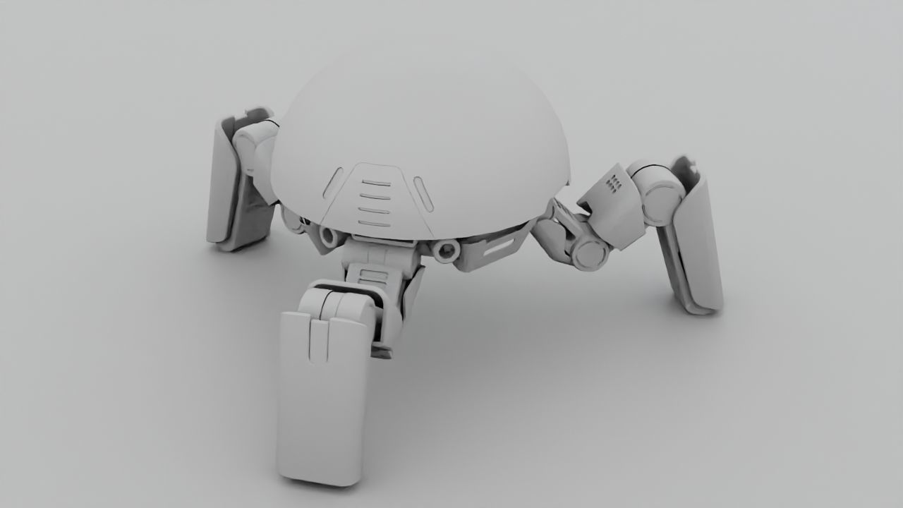 APPLE CONCEPT UTILITY BOT rigged 3D model_36