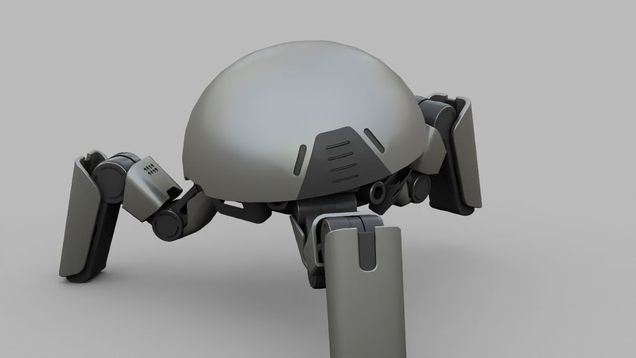 APPLE CONCEPT UTILITY BOT rigged 3D model_13