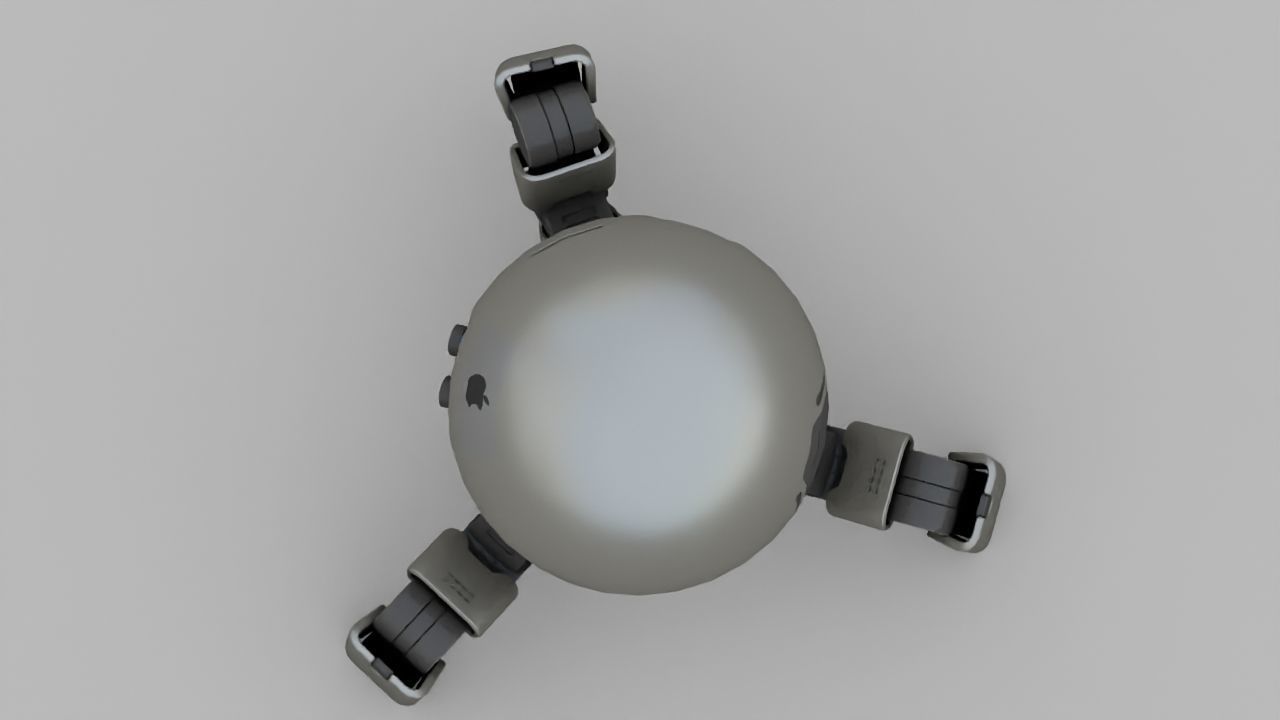 APPLE CONCEPT UTILITY BOT rigged 3D model_28