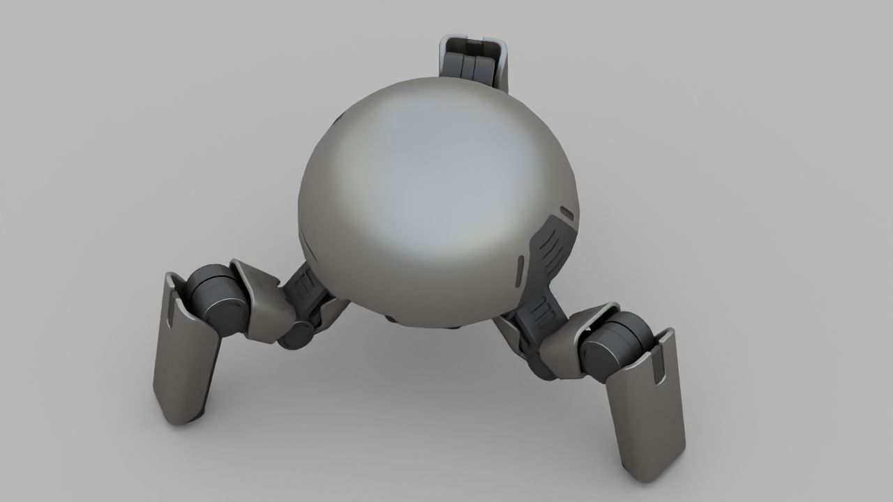 APPLE CONCEPT UTILITY BOT rigged 3D model_27
