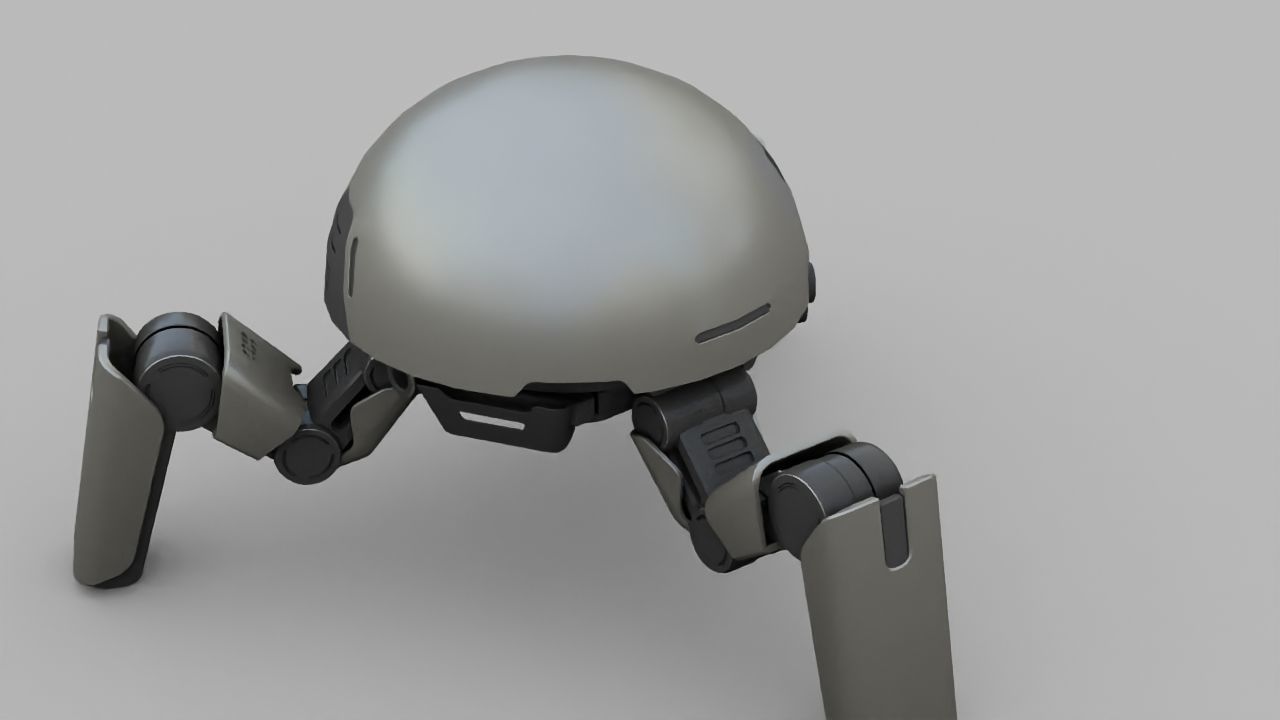 APPLE CONCEPT UTILITY BOT rigged 3D model_9