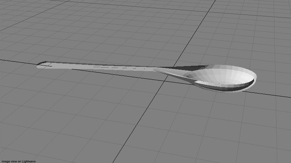 Discware - Spoon 3D model_4