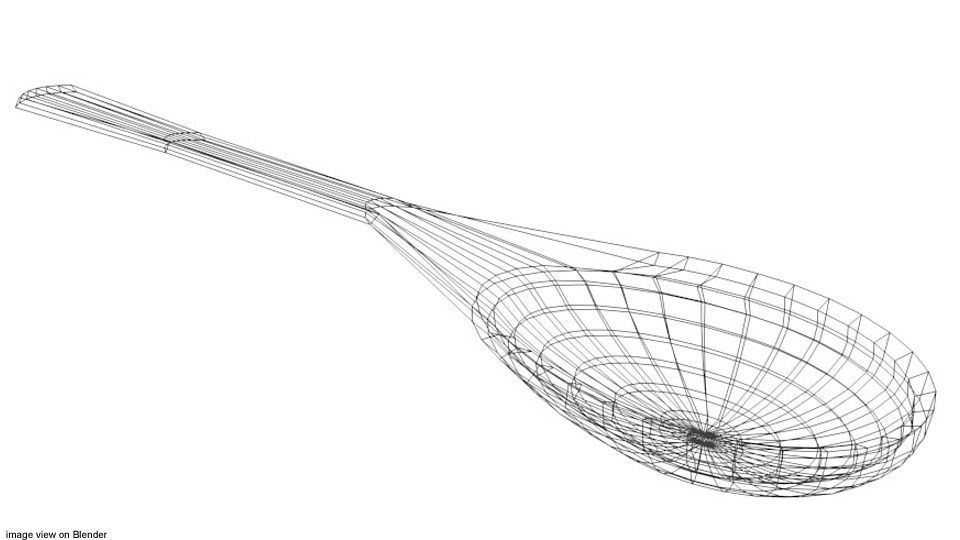 Discware - Spoon 3D model_3