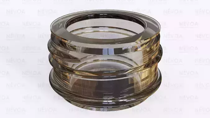 Neck finish - SP 444 - 38 - LIP - BF - voluntary standard 3D model Neck finish - SP 444 - 38 - LIP - BF - voluntary standard 3D model