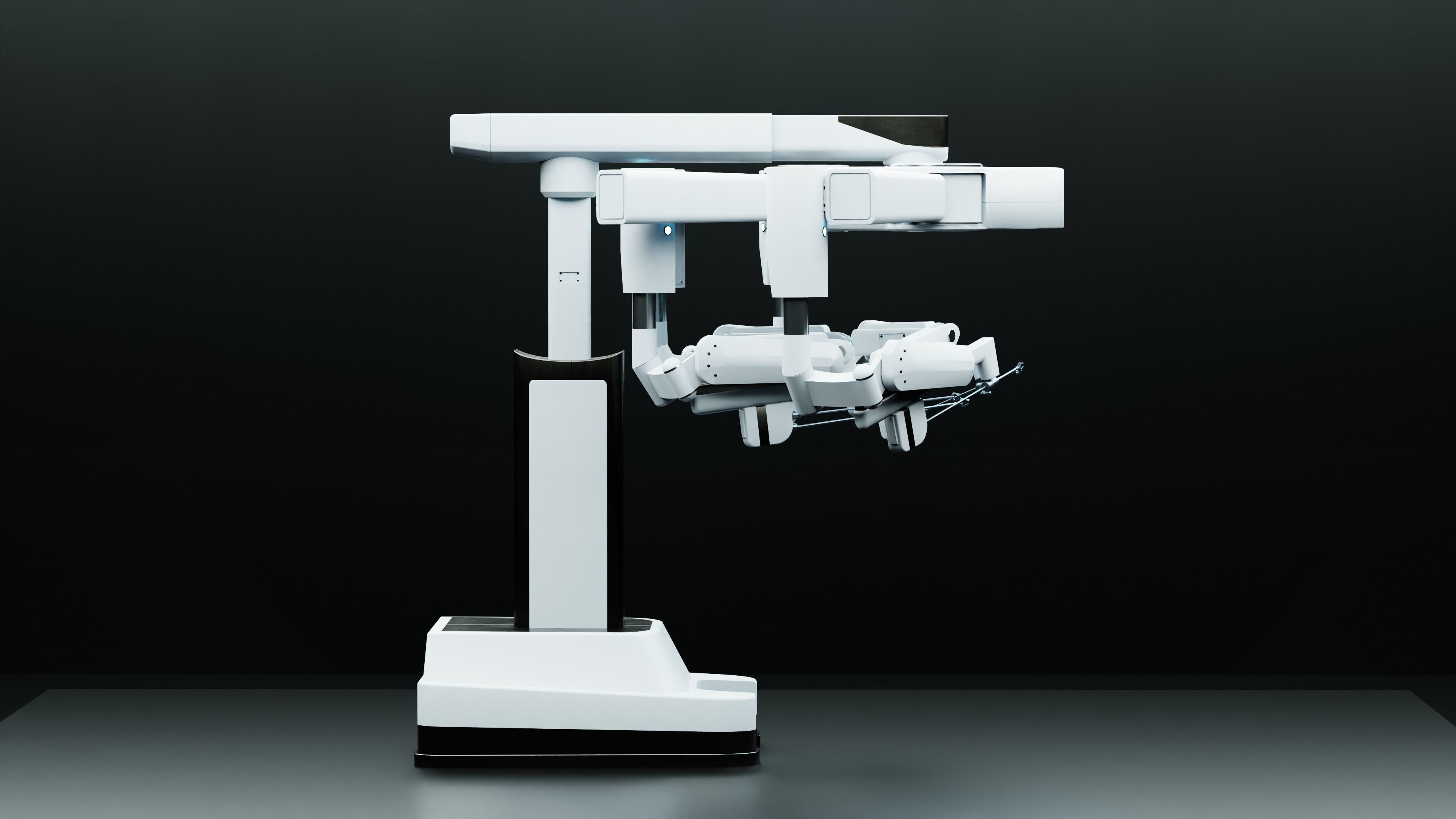 Surgical Robotic System da Vinci 3D model_7