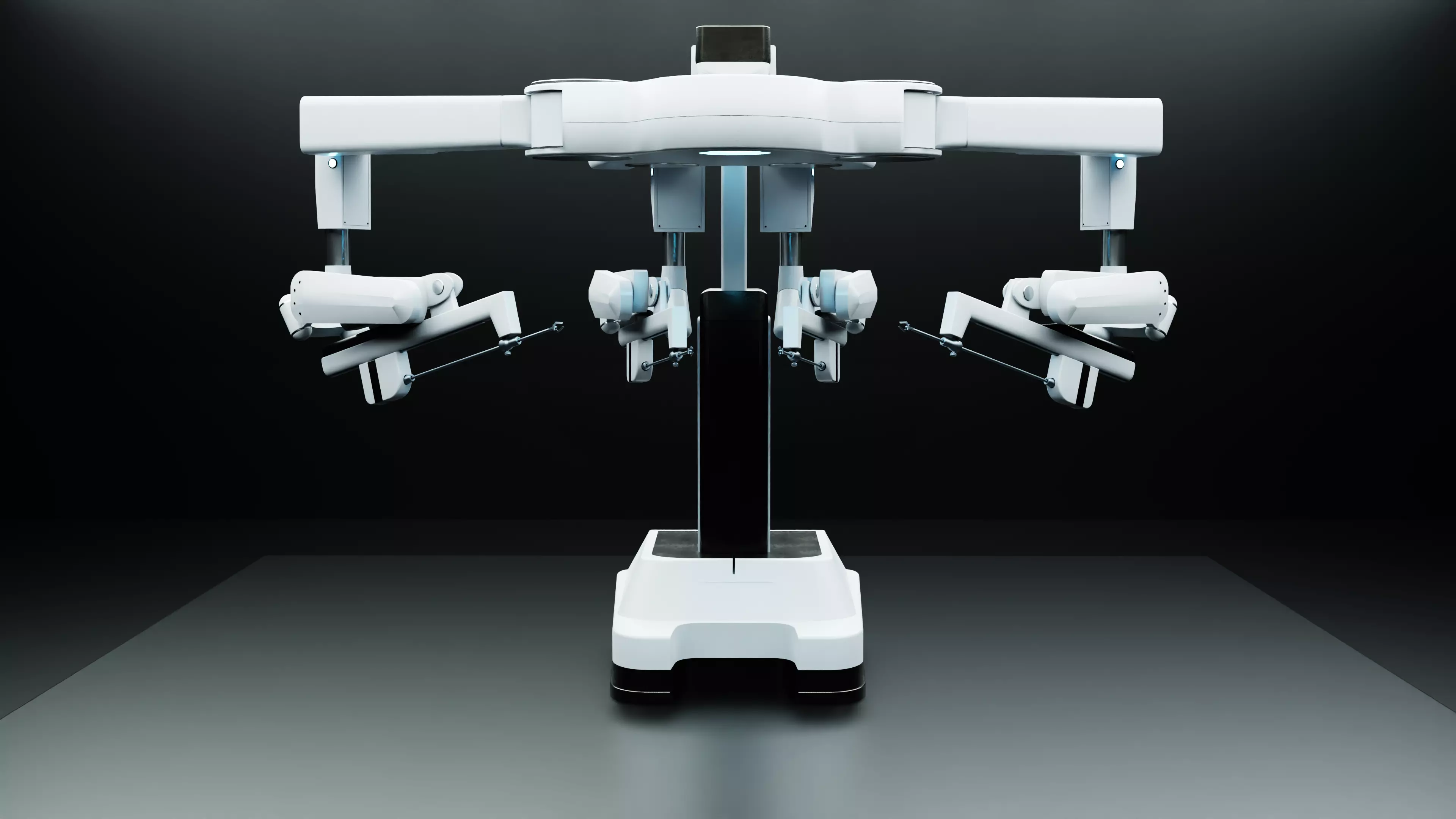 Surgical Robotic System da Vinci 3D model_0