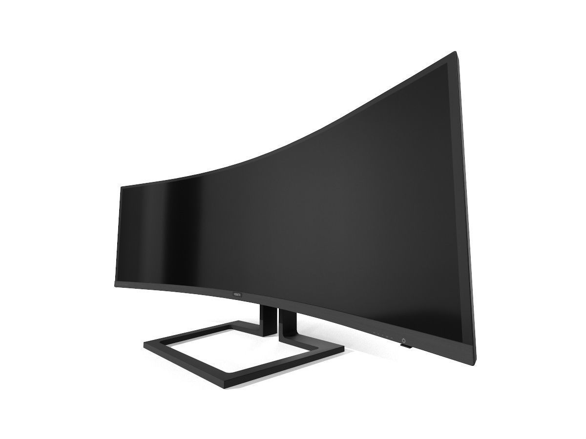 Philips Brilliance 499P9H Game asset Low-poly 3D model_1