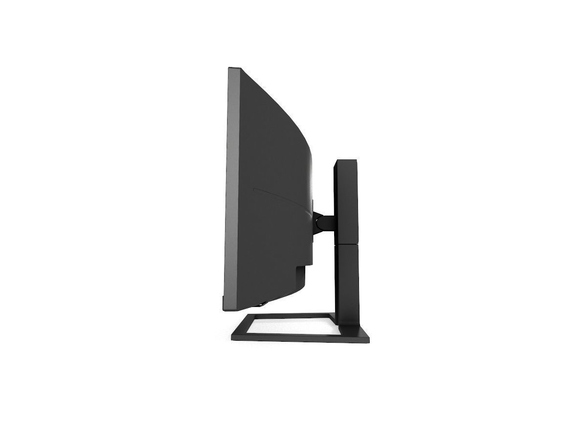 Philips Brilliance 499P9H Game asset Low-poly 3D model_7