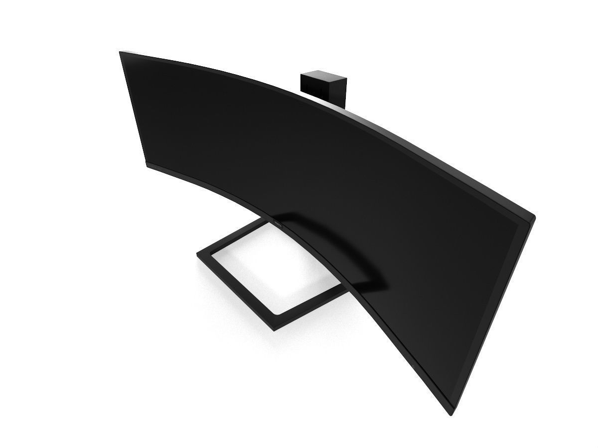 Philips Brilliance 499P9H Game asset Low-poly 3D model_6