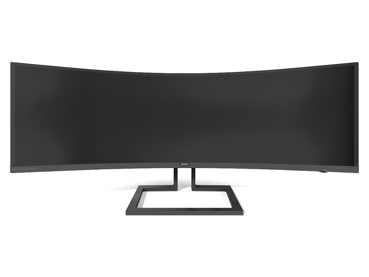 Philips Brilliance 499P9H Game asset Low-poly 3D model_4