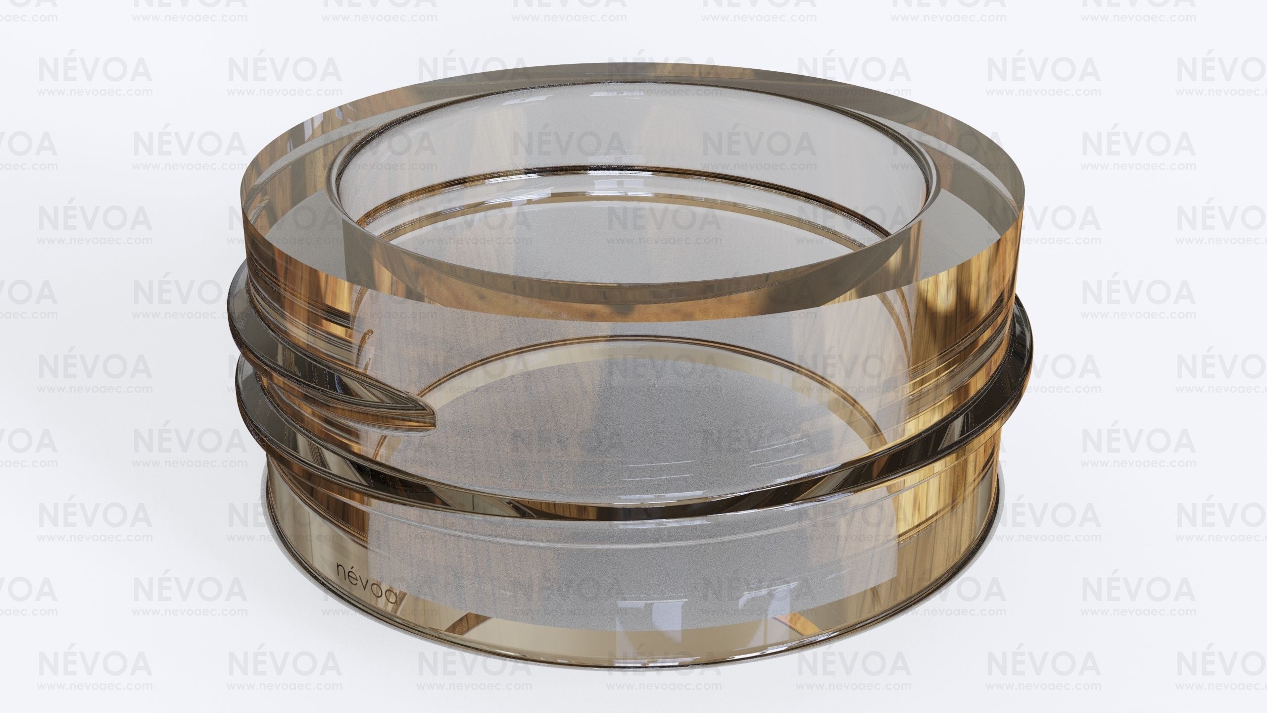 Neck finish - SP 444 - 43 - voluntary standard 3D model_1