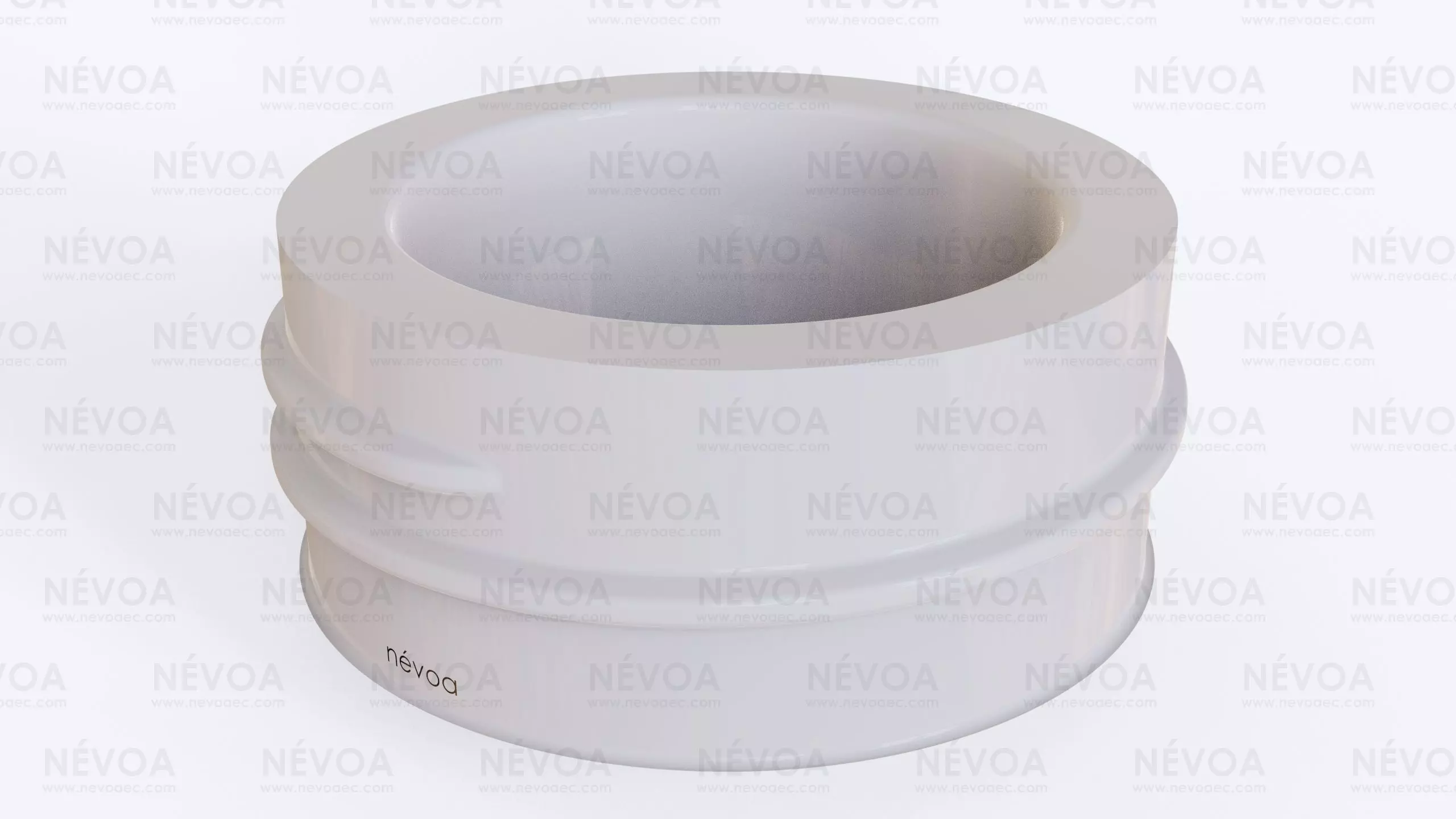 Neck finish - SP 444 - 43 - voluntary standard 3D model_0