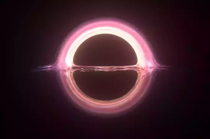 Black Hole 3D model