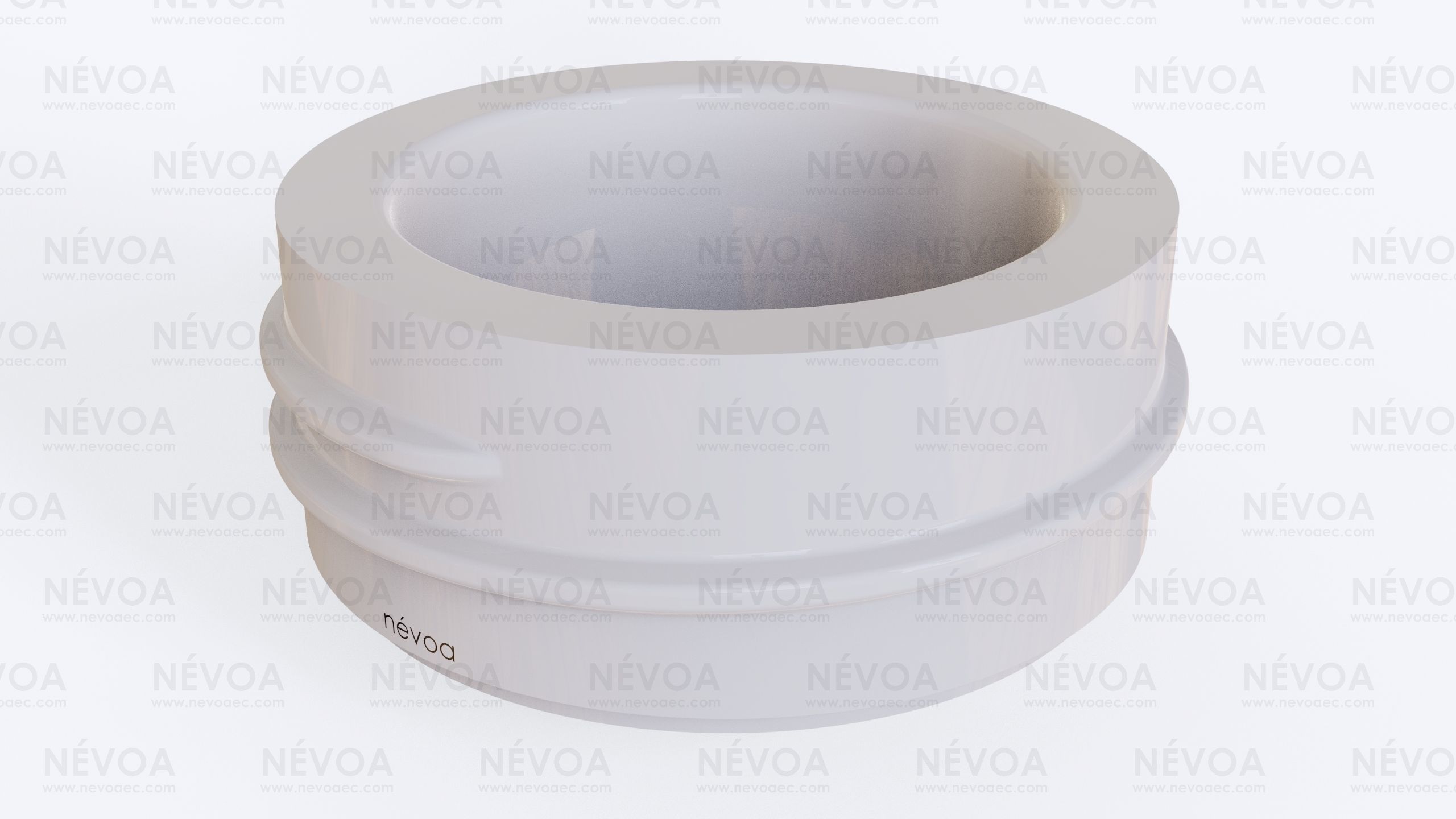 Neck finish - SP 444 - 43 - BF - voluntary standard 3D model_1