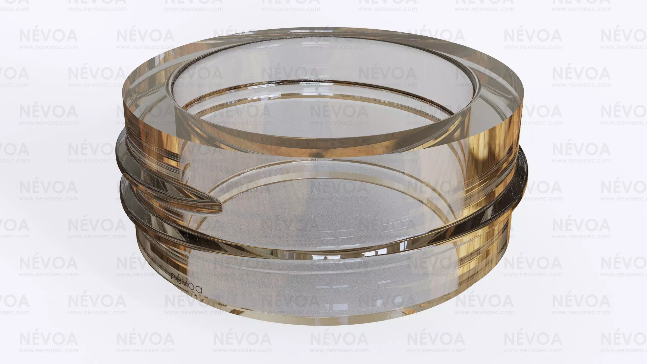 Neck finish - SP 444 - 43 - BF - voluntary standard 3D model_0