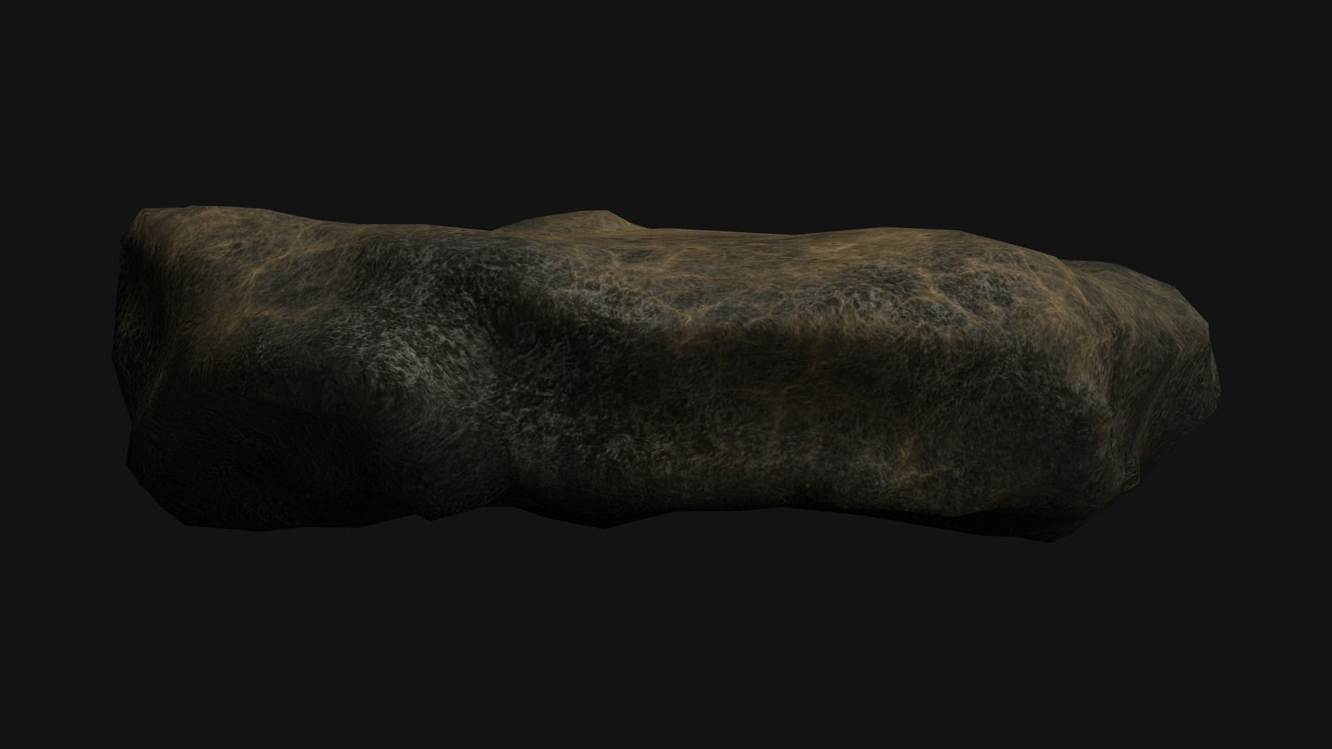 Rock 07 - Cave Dust Low-poly 3D model_4