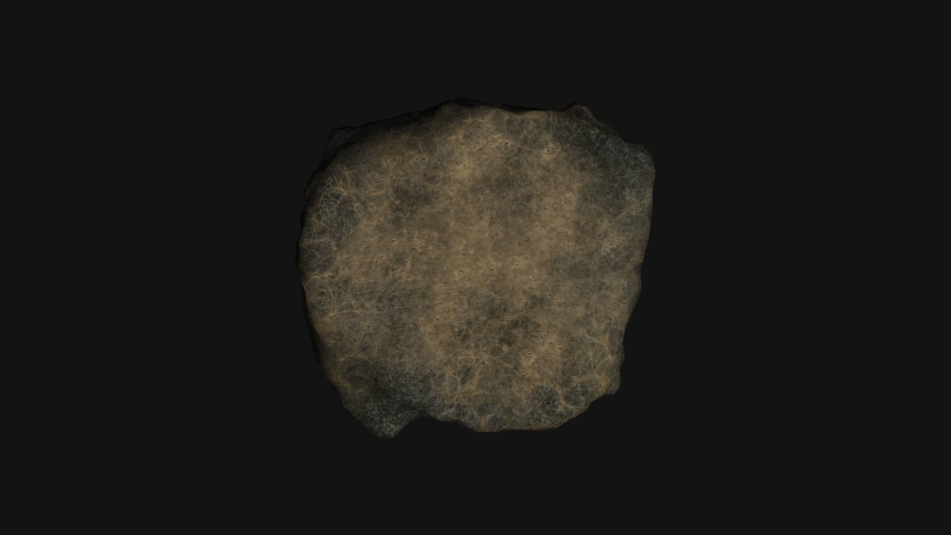 Rock 07 - Cave Dust Low-poly 3D model_1