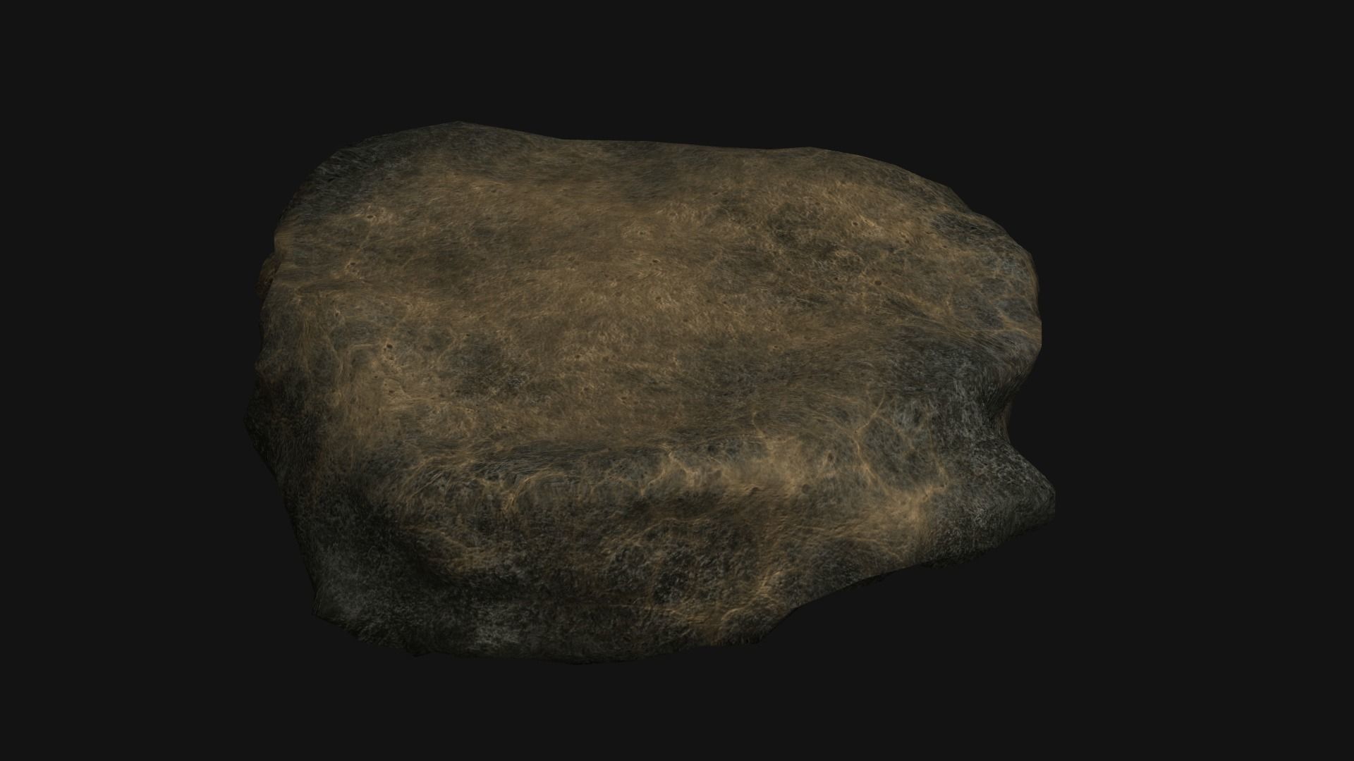 Rock 07 - Cave Dust Low-poly 3D model_3