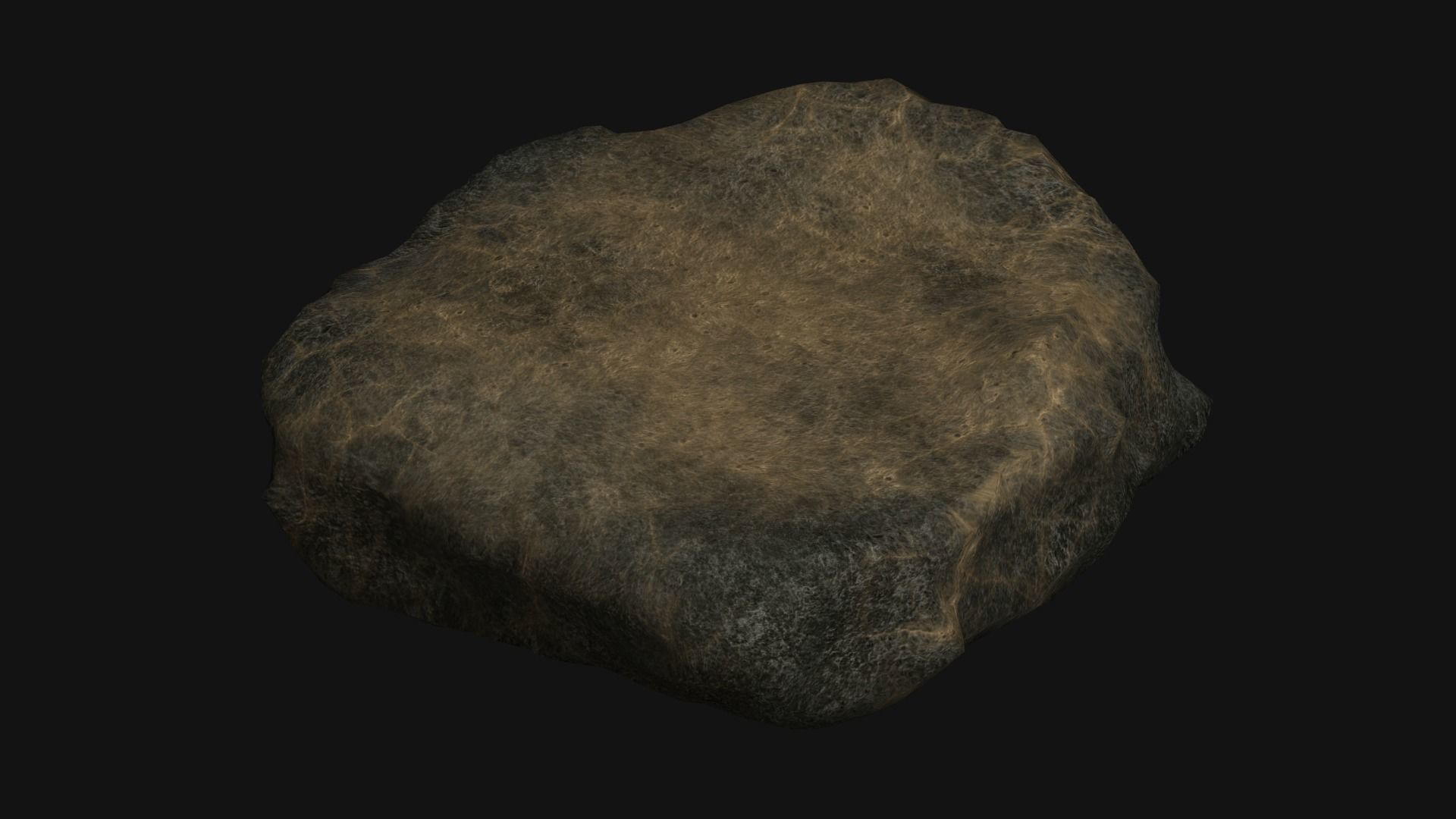 Rock 07 - Cave Dust Low-poly 3D model_7