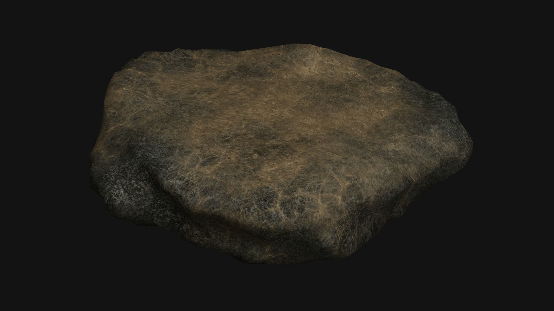 Rock 07 - Cave Dust Low-poly 3D model_5