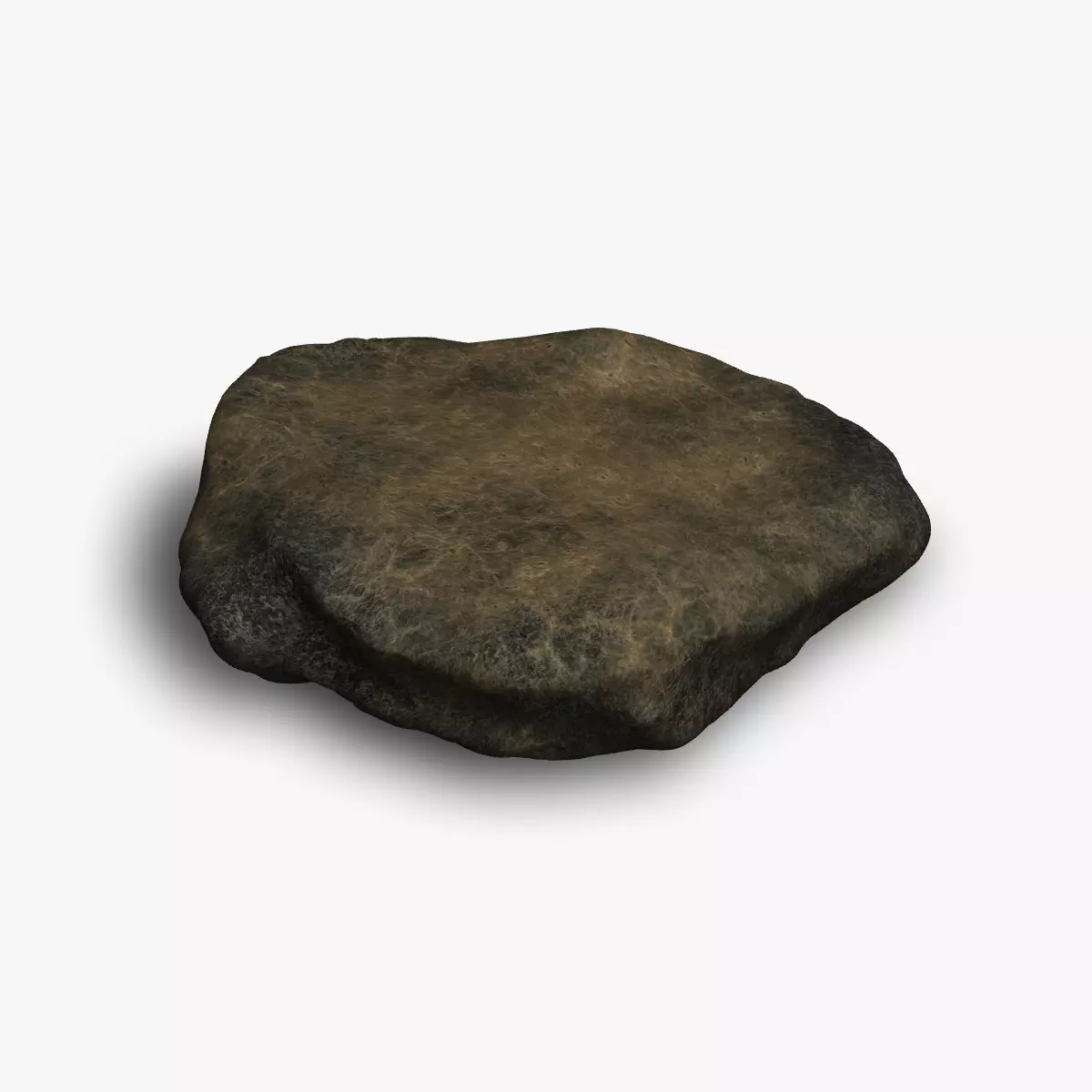 Rock 07 - Cave Dust Low-poly 3D model_0