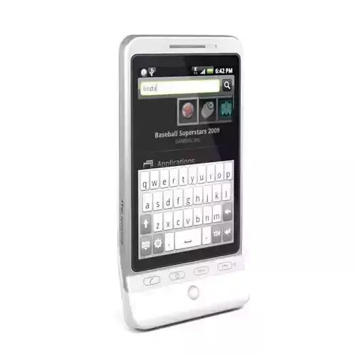 White Android Smartphone