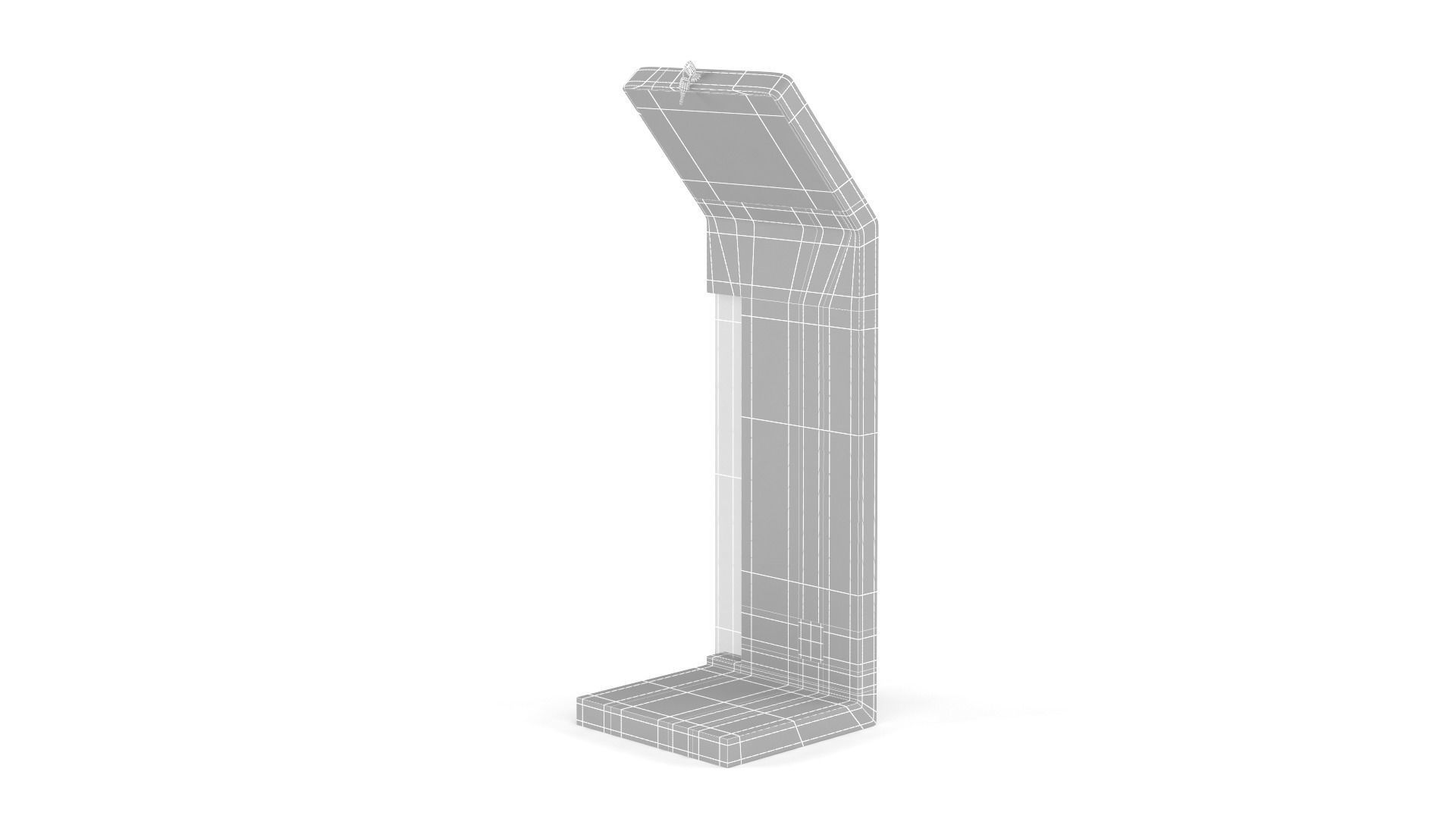 Electronic Kiosk 3D model_12