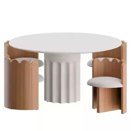 Dining Set 02 by Lulu and Georgia