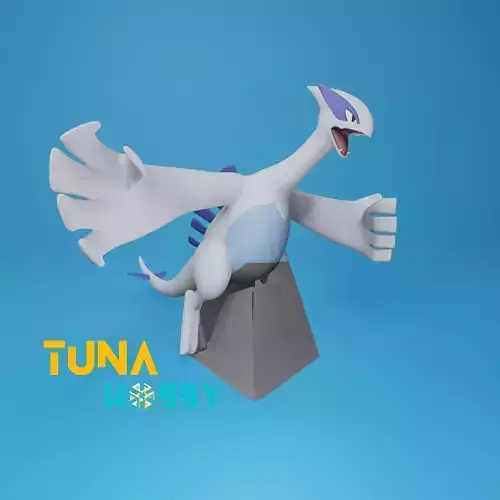 LUGIA  - FAN ART - POKEMON FIGURINE - 3D PRINT MODEL